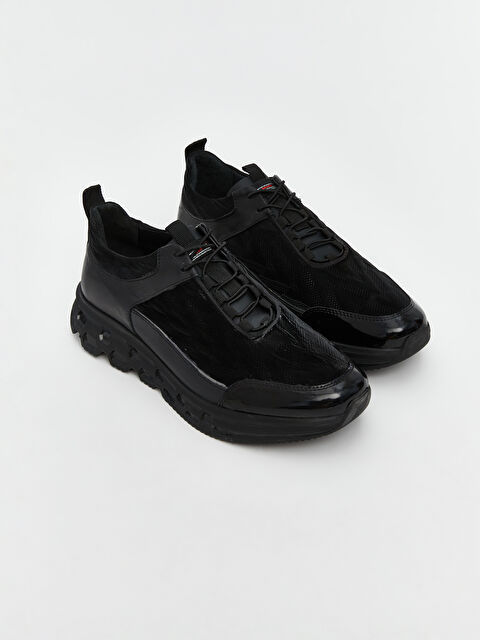 Marcorossi Hakiki Deri Bağcıklı Erkek Spor Ayakkabı - S5ND89Z8-HUC