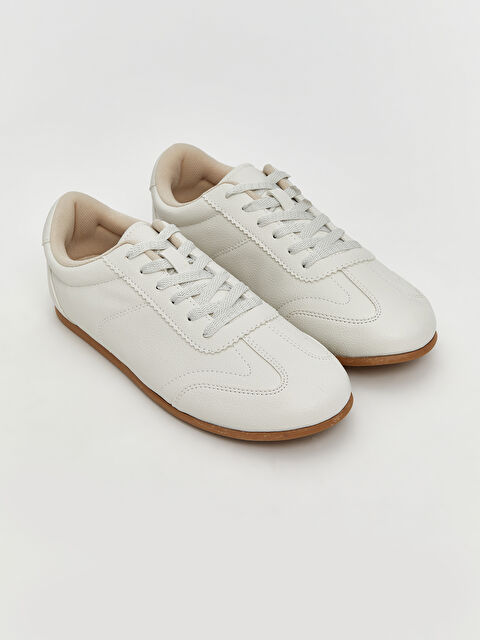 LCW STEPS Deri Görünümlü Kadın Spor Ayakkabı - S5NE30Z8-CR8