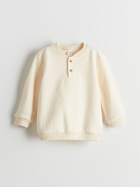 LCW Kids Bisiklet Yaka Erkek Çocuk Sweatshirt - S5NE75Z1-V9H