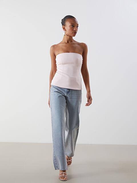 LCW Jeans Straight Fit Kadın Jean Pantolon - S5NE93Z8-311