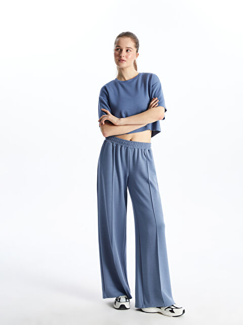 KOOR SPORT Beli Lastikli Kadın Spor Eşofman Altı - S5NF04Z8-RYN