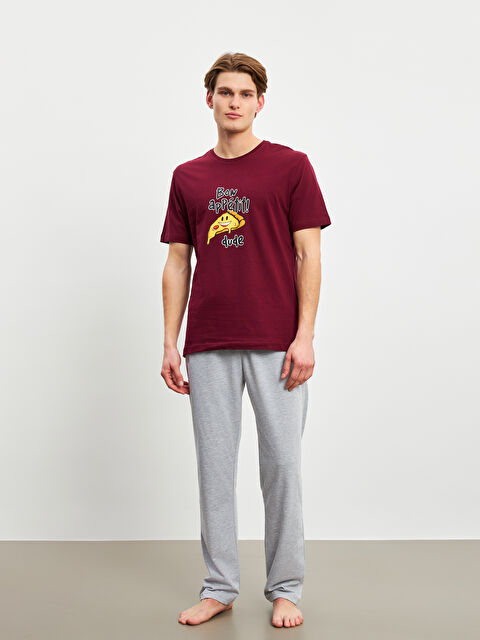 LC WAIKIKI Standart Kalıp Erkek Pijama Takımı - S5NF32Z8-KW8