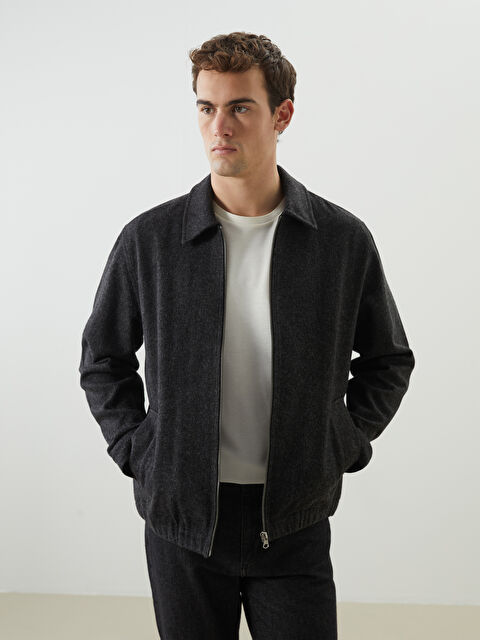 LCW Vision Standart Kalıp Gömlek Yaka Erkek Mont - S5NF71Z8-ZB3