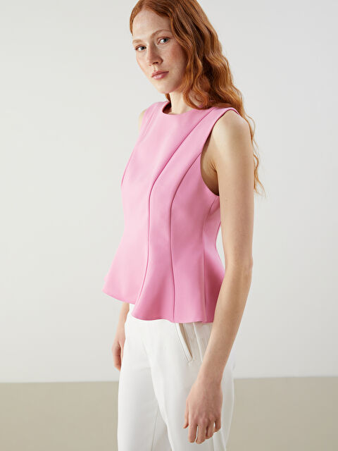 LCW Vision Bisiklet Yaka Kadın Bluz - S5NG84Z8-UX5