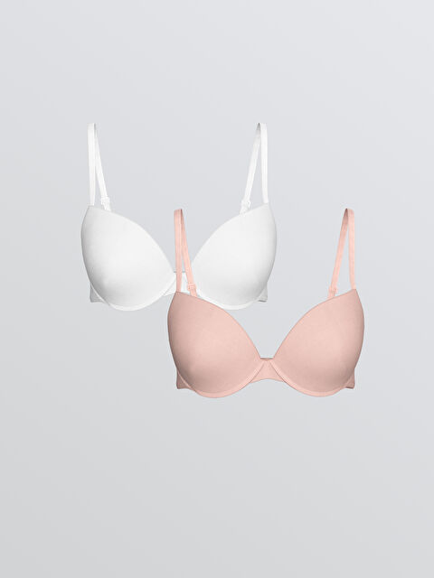 LCW DREAM Balenli Dolgusuz Tişört Sütyen 2'li - S5NJ80Z8-FFB