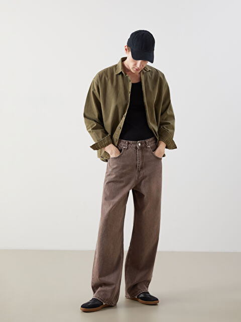 LCW Jeans Loose Fit Erkek Jean Pantolon - S5NK17Z8-RWK