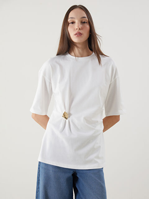 LCW Vision Bisiklet Yaka Kadın Bluz - S5NK49Z8-R9J