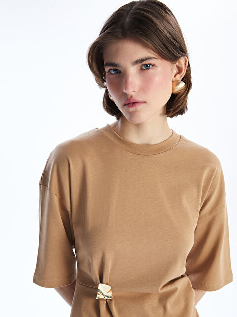 LCW Vision Bisiklet Yaka Kadın Bluz - S5NK49Z8-GCZ