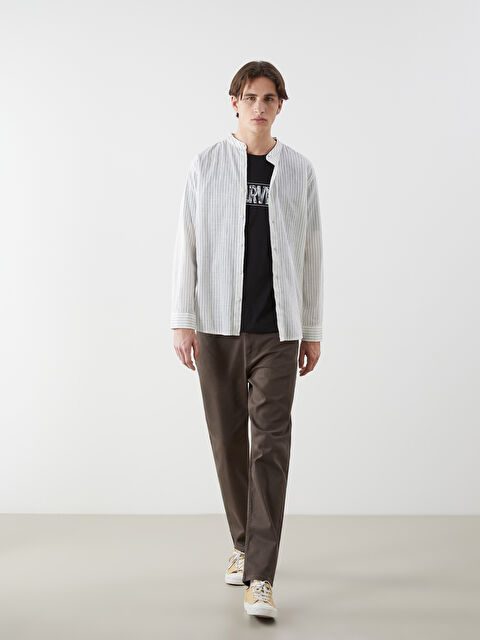 XSIDE Standart Kalıp Gabardin Erkek Pantolon - S5NL32Z8-J1V