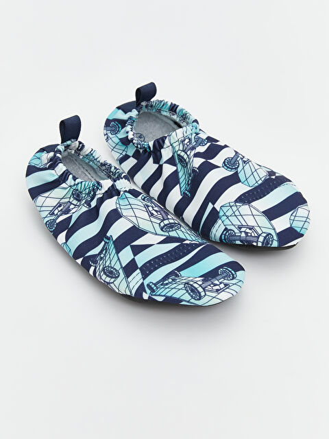 LCW STEPS Baskılı Erkek Çocuk Deniz Ayakkabısı - S5NO00Z4-LSJ