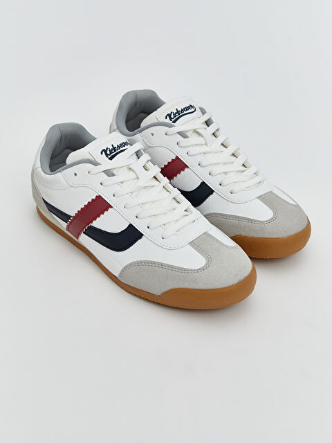 Once Renk Bloklu Bağcıklı Erkek Spor Ayakkabı - S5NO77Z8-J5E