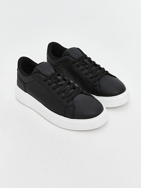 Once Bağcıklı Erkek Spor Ayakkabı - S5NP16Z8-HUC