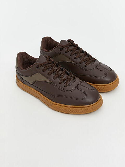 Once Bağcıklı Erkek Spor Ayakkabı - S5NP25Z8-T99