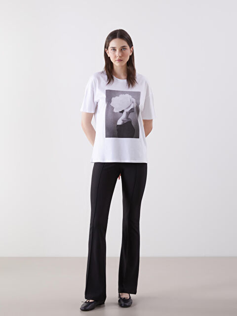 LCW Vision Beli Lastikli Kadın Tayt Pantolon - S5NP63Z8-CVL