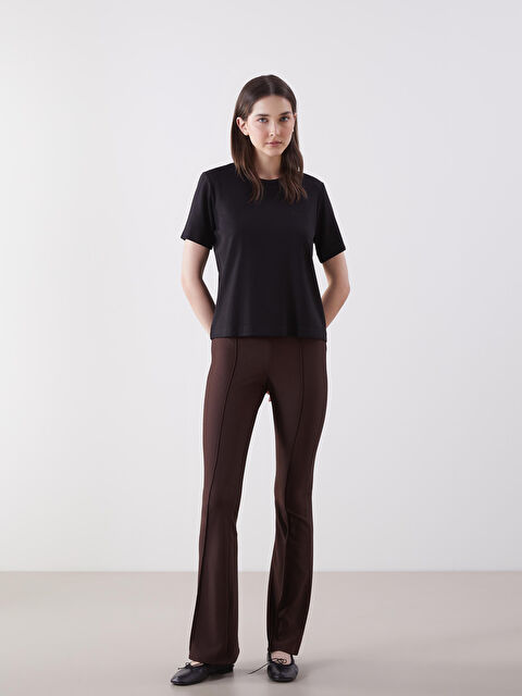 LCW Vision Beli Lastikli Kadın Tayt Pantolon - S5NP63Z8-HSK