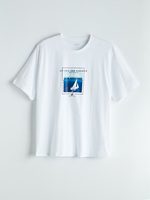 LCWAIKIKI Classic Bisiklet Yaka Kısa Kollu Penye Erkek Tişört - S5NP82Z8-Q6K