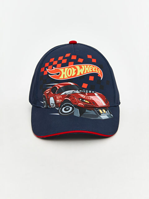 LCW ACCESSORIES Hot Wheels Baskılı Erkek Çocuk Kep Şapka - S5NQ44Z4-HRC