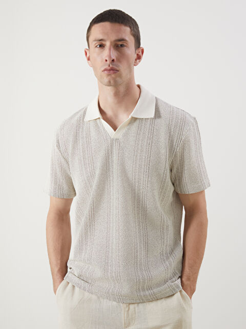 LCW Vision Polo Yaka Kısa Kollu Erkek Tişört - S5NQ47Z8-LFC