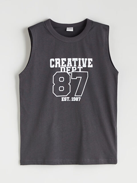 LCW Kids Bisiklet Yaka Erkek Çocuk Atlet - S5NQ69Z4-H0M