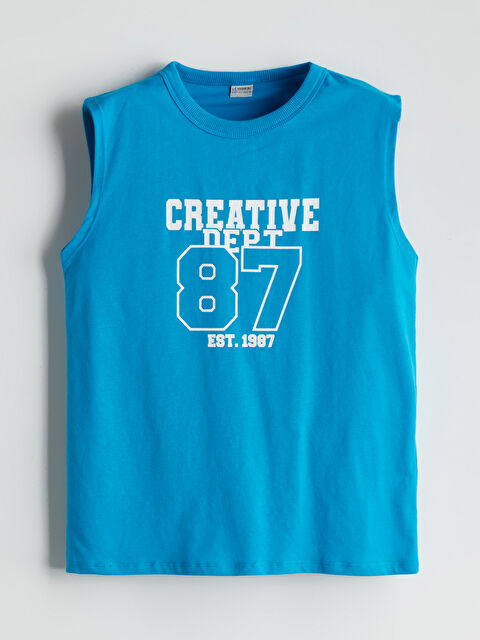 LCW Kids Bisiklet Yaka Erkek Çocuk Atlet - S5NQ69Z4-H8V