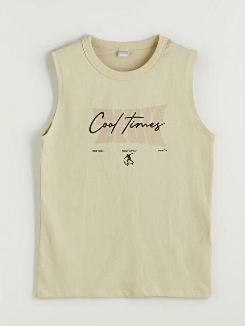 LCW Kids Bisiklet Yaka Erkek Çocuk Atlet - S5NQ70Z4-FN0