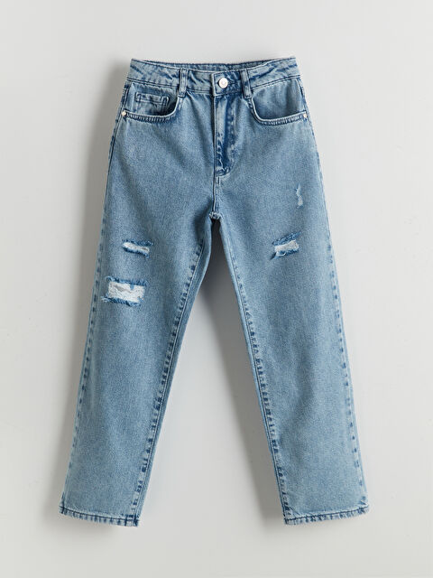 LCW Kids Regular Fit Kız Çocuk Jean Pantolon