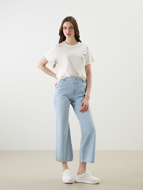 LCW Jeans Straight Fit Kadın Jean Pantolon - S5NS16Z8-311