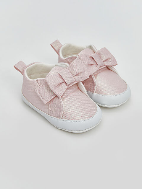 LCW STEPS Fiyonk Detaylı Kız Bebek Yürüme Öncesi Ayakkabı - S5NS84Z1-DMQ