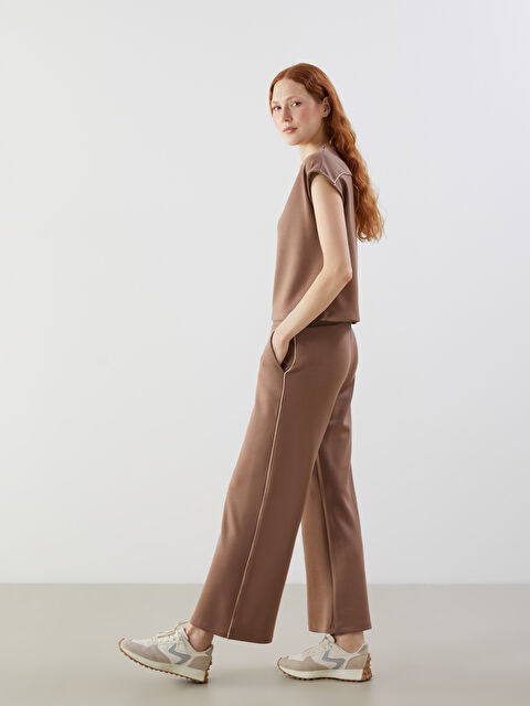 Natuvera Beli Lastikli Kadın Eşofman Altı - S5NT80Z8-ZYF