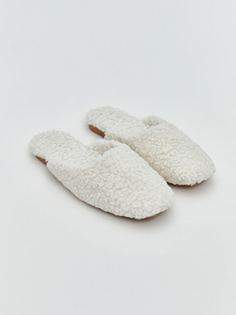 LCW STEPS Kadın Pelüş Ev Terliği - S5NU80Z8-EEW