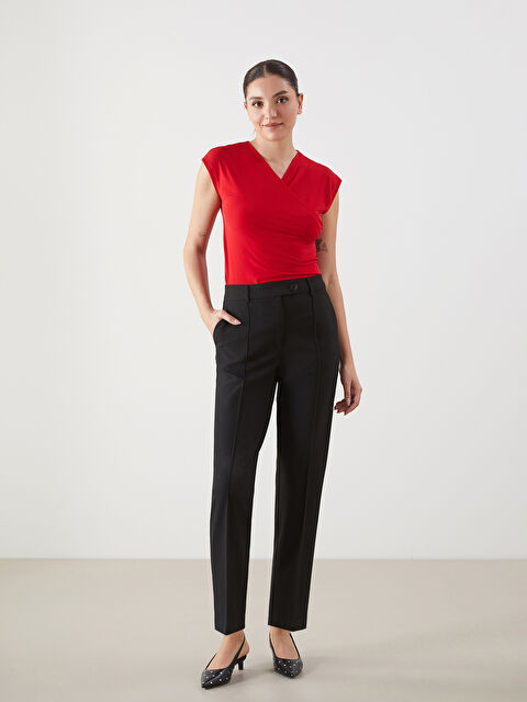 LCWAIKIKI Classic Yüksek Bel Kadın Pantolon - S5NV00Z8-CVL