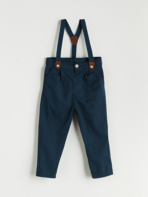 LCW Kids Askılı Erkek Çocuk Pantolon - S5NV04Z1-HQQ