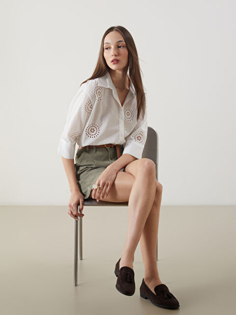 KOOR Süet Görünümlü Fiyonk Detaylı Kadın Laafer - S5NV78Z8-ZGU