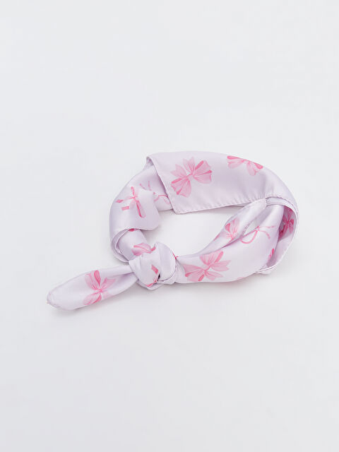 LCW ACCESSORIES Fiyonk Baskılı Kız Çocuk Fular - S5NY87Z4-QVT