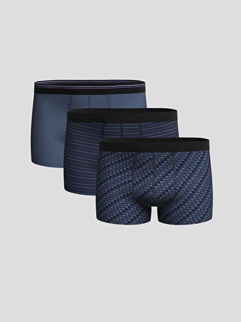 LC WAIKIKI Standard Fit Cotton Stretch Men's Boxer 3-pack - S5NY97Z8-LSF