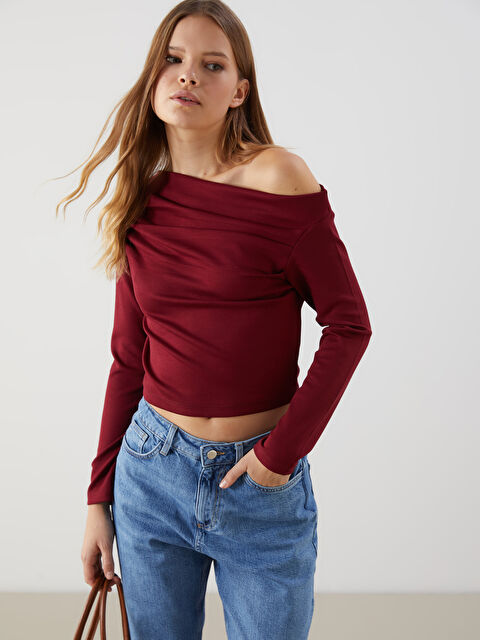 XSIDE Kayık Yaka Kadın Body - S5O019Z8-YYQ