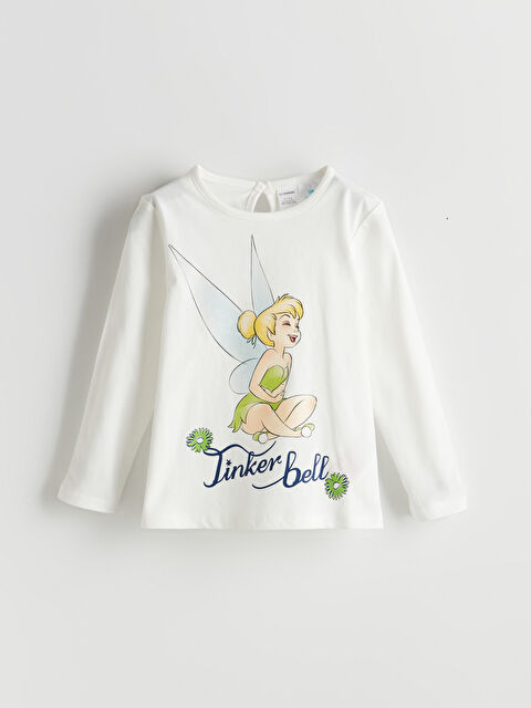 LCW Kids Tinker Bell Baskılı Kız Çocuk Tişört - S5O026Z1-R9J