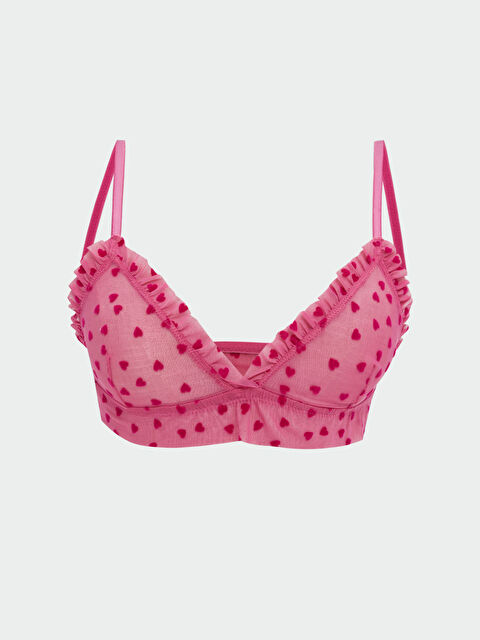 LCW DREAM Balensiz Dolgusuz Desenli Fantezi Sütyen - S5O184Z8-GGC