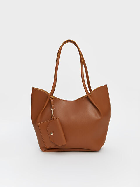 LCW ACCESSORIES Deri Görünümlü Kadın Omuz Çantası - S5O208Z8-DCJ