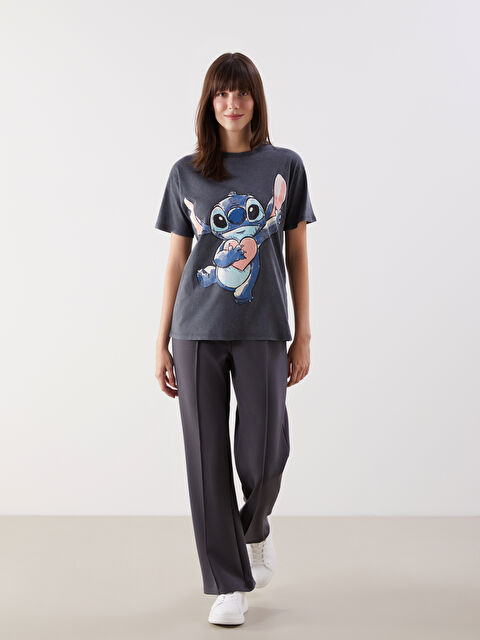 LCW Comfort Beli Lastikli Geniş Paça Kadın Eşofman Altı - S5O216Z8-HEF