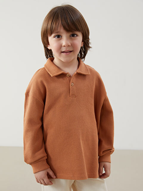 LCW Kids Basic Erkek Çocuk Tişört ve Pantolon 2'li - S5O251Z1-GQ6