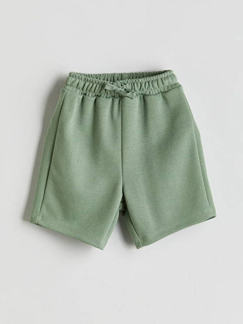 LCW Kids Beli Lastikli Basic Erkek Çocuk Şort - S5O260Z1-GX7