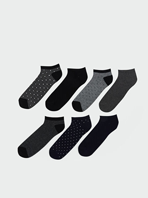 LCW ACCESSORIES Desenli Erkek Patik Çorap 7'li - S5O335Z8-K00