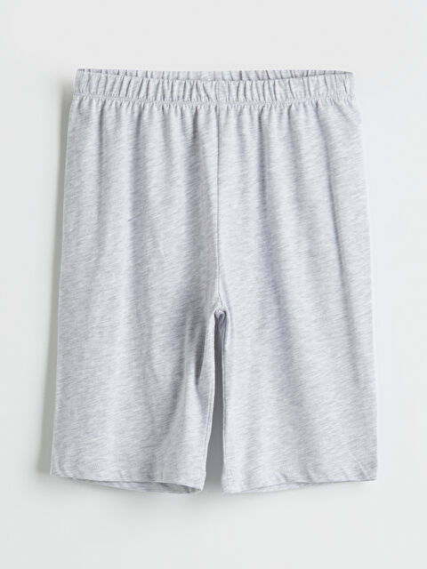 LCW Kids Beli Lastikli Erkek Çocuk Pijama Şort - S5O356Z4-LAK
