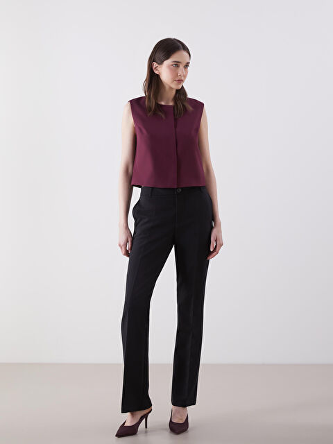 LCW Vision Standart Fit Kadın Pantolon - S5O378Z8-CVL