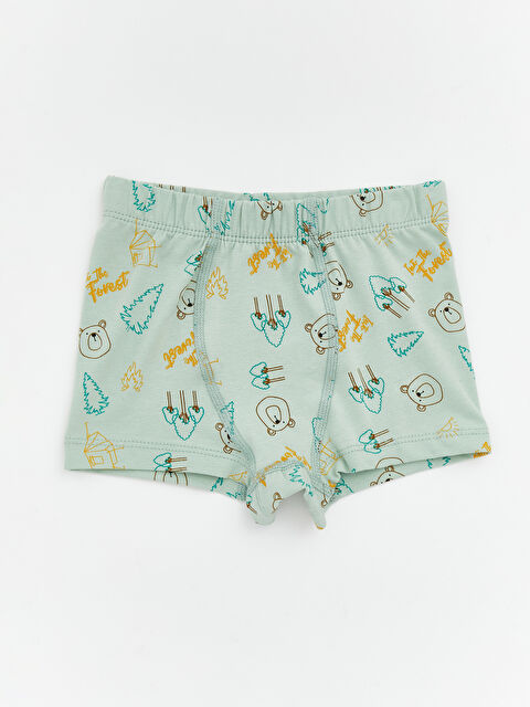 LCW Kids Beli Lastikli Erkek Çocuk Boxer - S5O430Z1-LRK