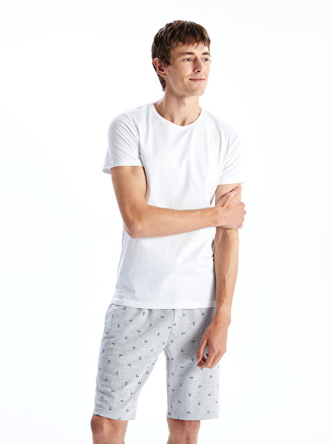 LC WAIKIKI Bisiklet Yaka Penye Erkek Atlet