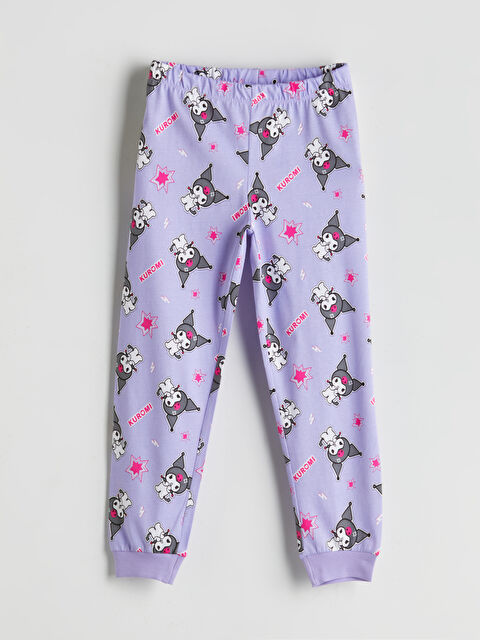 LCW Kids Beli Lastikli Kuromi Baskılı Kız Çocuk Pijama Alt - S5O483Z4-LSB