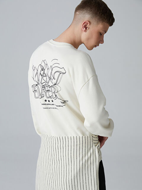 LCW Teen Bisiklet Yaka Genç Erkek Sweatshirt - S5O492Z4-FDJ