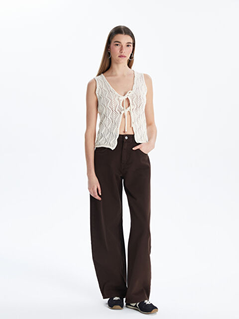 XSIDE Baggy Fit Kadın Jean Pantolon - S5O497Z8-CXL